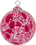 Ornament Handmade Blown Glass Hanging Tree Holiday Decor - Vibrant Sun