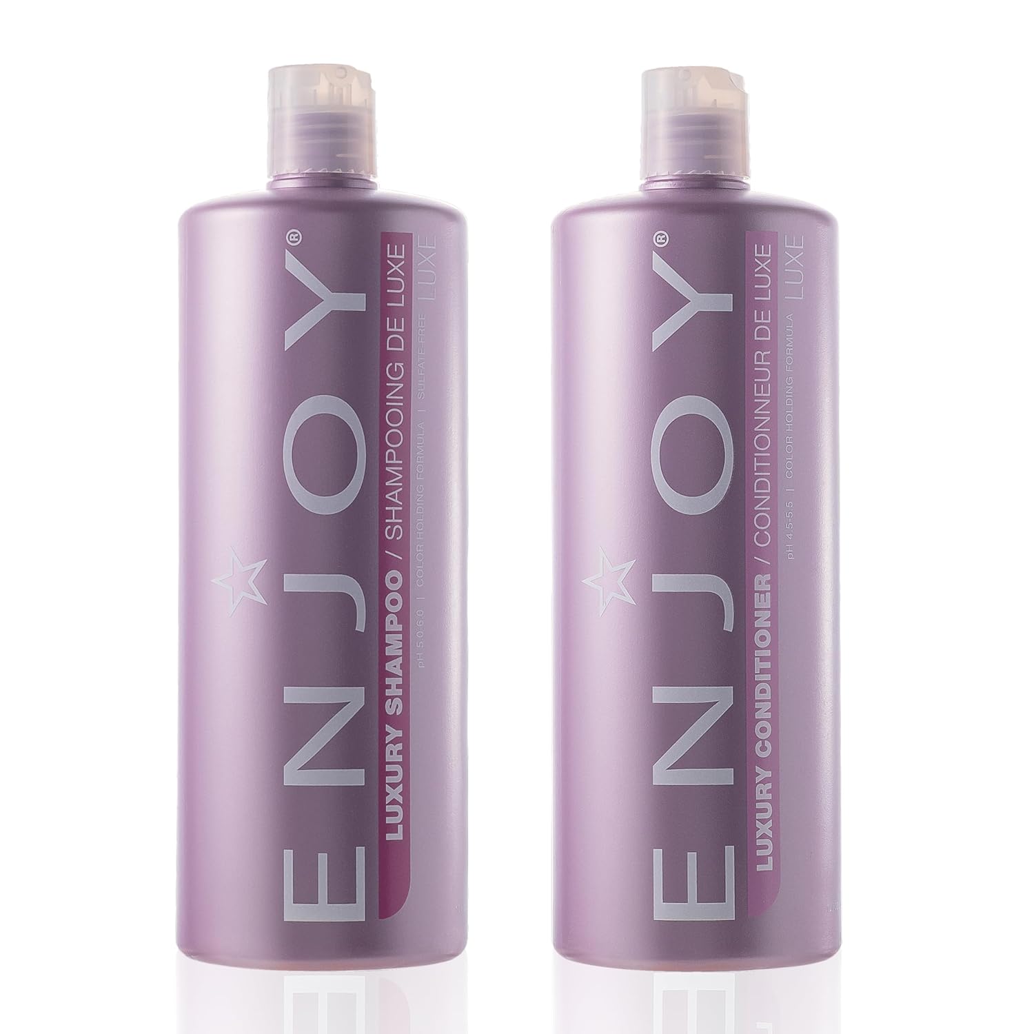Enjoy Luxury Shampoo & Conditioner for Frizz-Free Hair Care