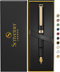 Scriveiner Luxury EDC Fountain Pen (Medium) - Compact Luxury Pocket