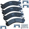 Bendix Priority1 CFC909 Ceramic Rear Brake Pads - Quiet, OE Fit