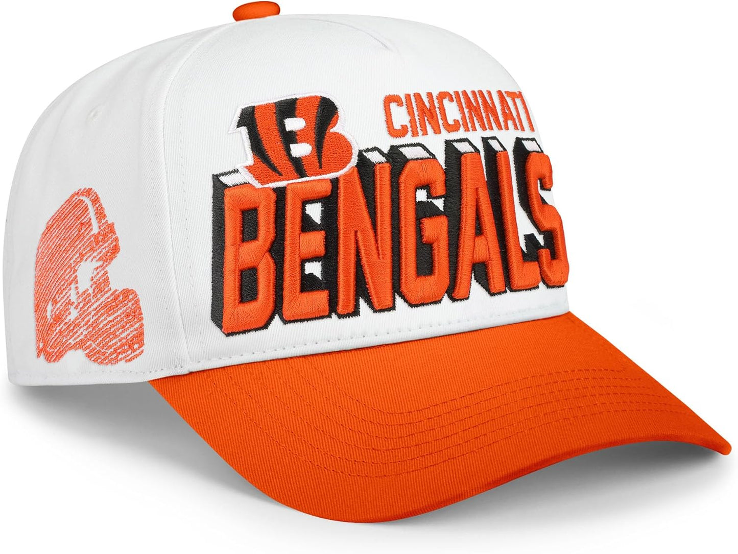 FOCO NFL Mens Team Logo Lineman Marquee RF Hat for Fans