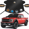 Zettum Car Windshield Cover for Ice and Snow - Heavy Duty Protector
