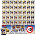 Pirate Booty Aged White Cheddar Rice and Corn Puffs, 40 Count - Bulk