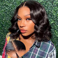 ISEE Wear and Go Glueless Bob Wig Body Wave 16 in - Ready To Wear