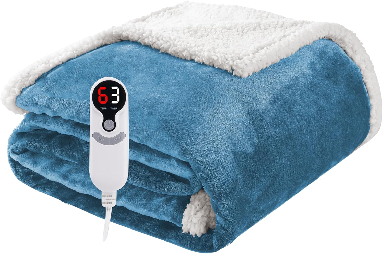 Electric Heated Blanket Throw for Cozy Winter Comfort