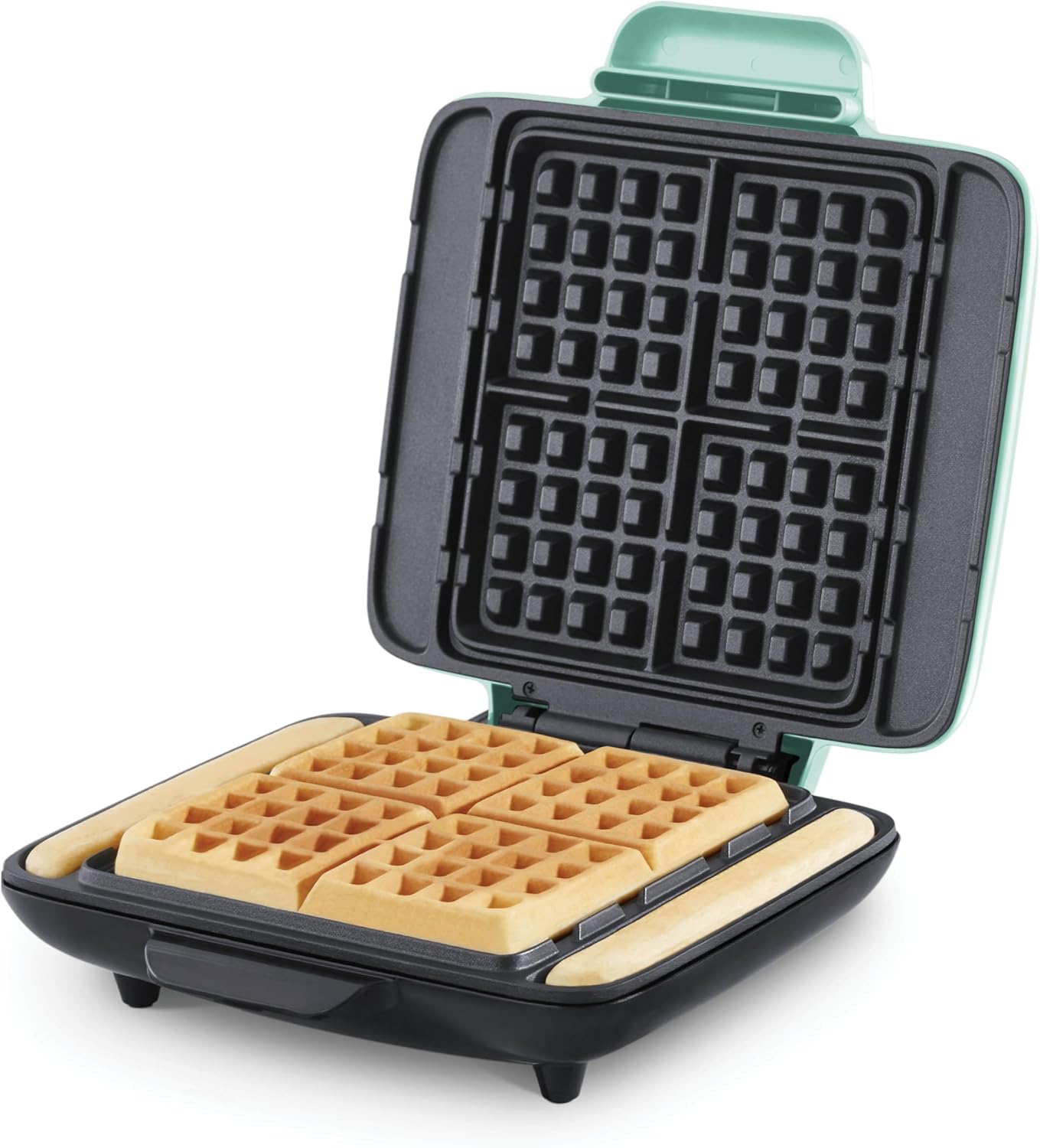 Dash Deluxe Waffle Maker: No-Drip 1200W Non-Stick