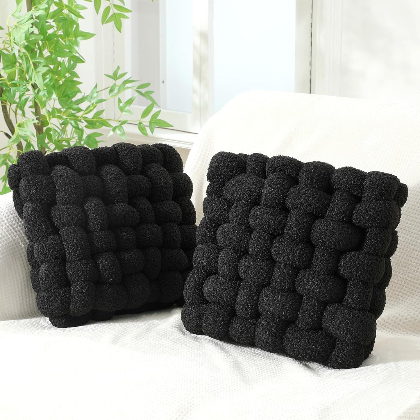 Wenqik Knot Pillows - Soft Accent Cushions for Home Decor