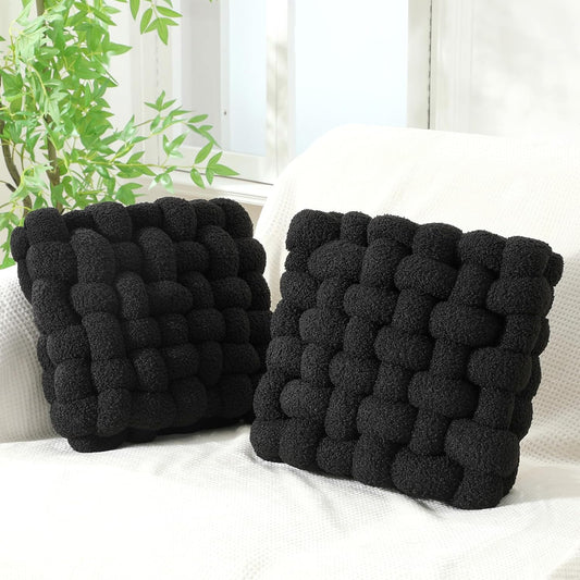 Wenqik Knot Pillows - Soft Accent Cushions for Home Decor