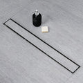 SaniteModar Linear Shower Drain 48 in - Tile Insert and Flat Cover