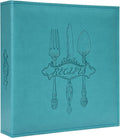 COFICE Recipe Binder 8.5x11 Family Recipe Book Binder Kit - Organize