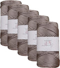 Polyester Macrame Cord 2mm x 750 ft, 5 Skeins - Large Craft Supply