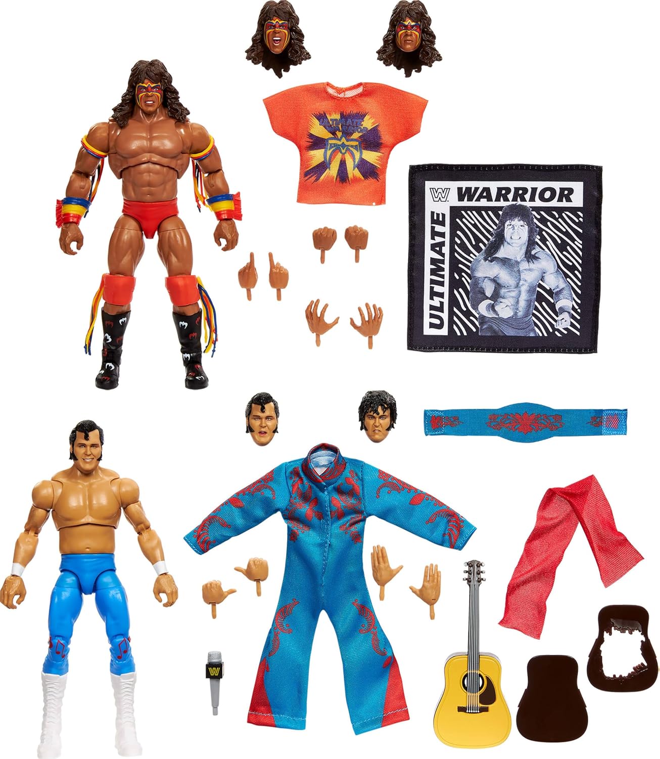 WWE Coliseum Collection Action Figure 2-Pack with Ultimate Warrior