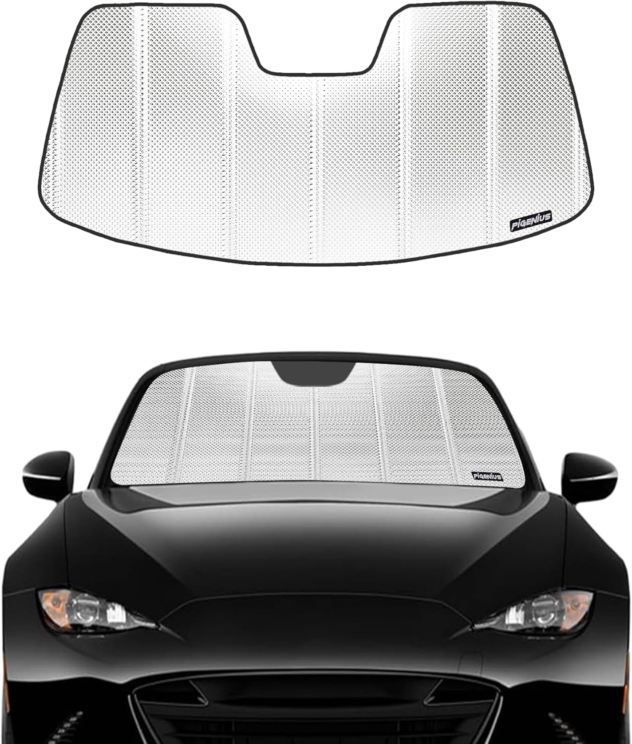Windshield Sun Shade for Mazda MX5 Miata 2016-2025 - BLAZBLOCK