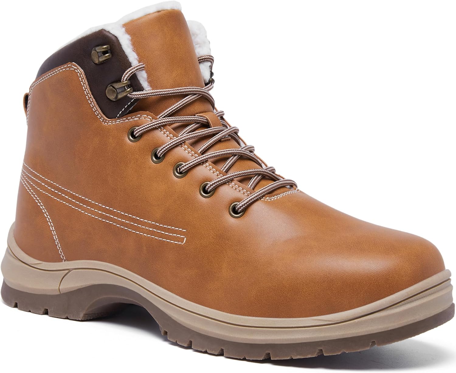 ANEFUN Men's Waterproof Snow Boots