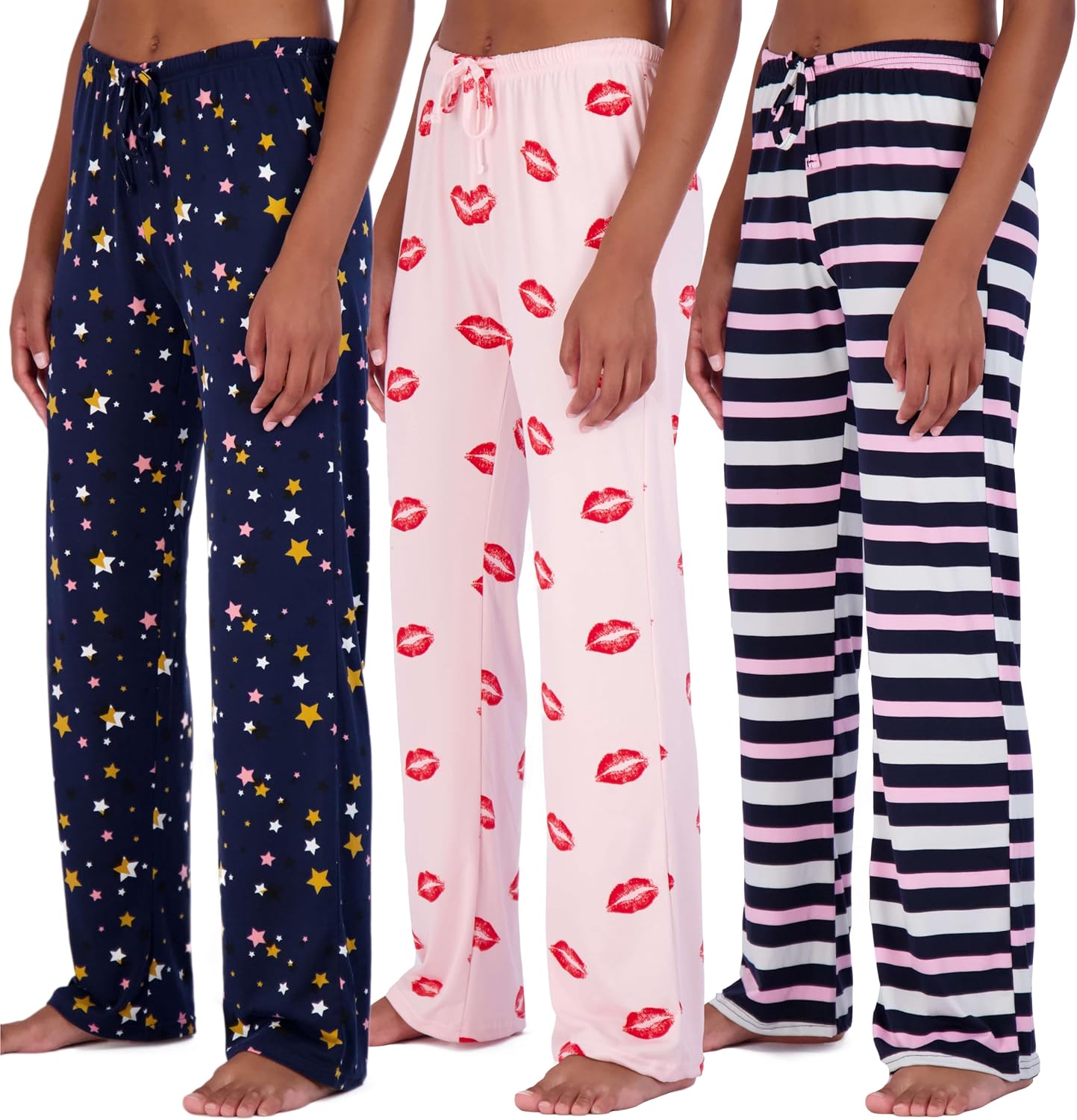 Ultra-Soft Comfy Pajama Lounge Pants for Women in Plus Sizes