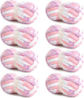 Giant Chunky Yarn - Super Bulky Tie Dye Chenille for Big Stitch