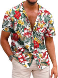 Stylish COOFANDY Mens Hawaiian Shirts for Tropical Beach Fun