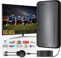 TV Antenna Indoor 2025 Digital Antenna for Local Channels - 4K/1080p