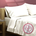 100% Egyptian Cotton Sheets Queen Size Set - 800 TC Sateen Luxury