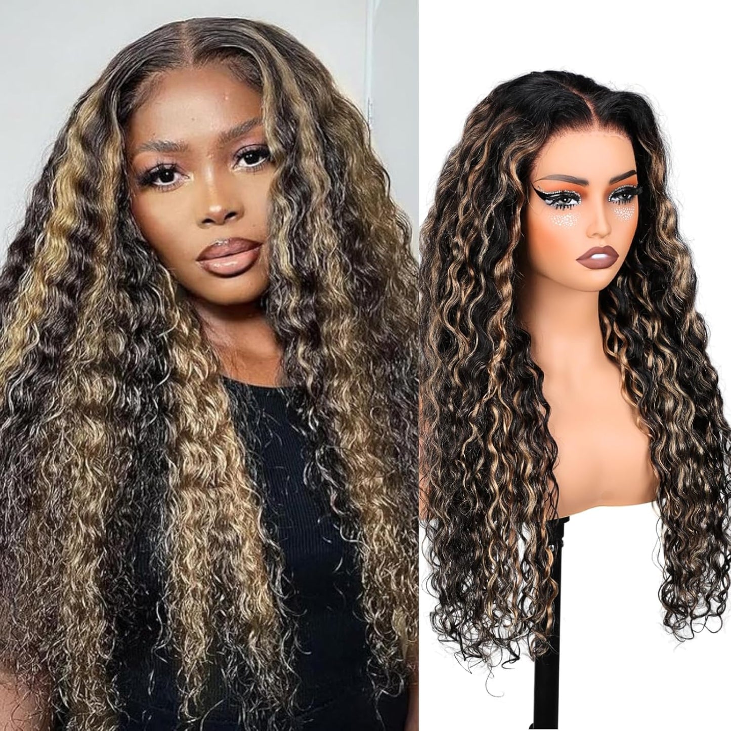 13x6 Balayage Deep Wave Frontal Wig for Stunning Looks
