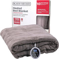 Heated Blanket Electric Twin Micro Plush - Fast Heat, 10 Levels