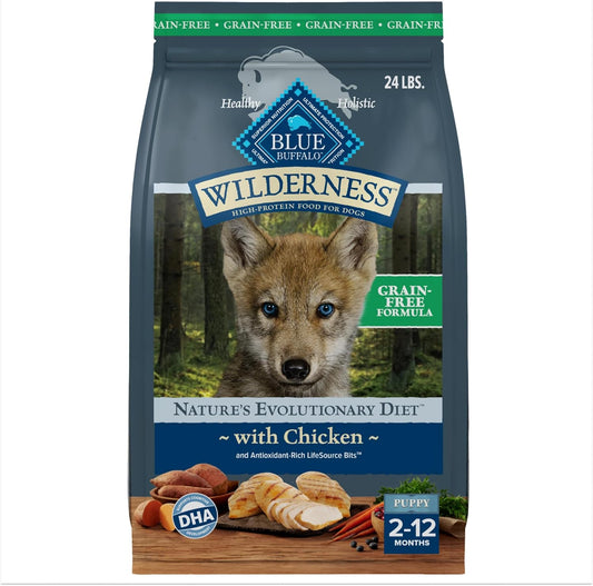 Blue Buffalo Wilderness Puppy High-Protein Dry Dog Food Review