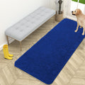 Dog Door Mat 59x24 Royal Blue - Plush Chenille Mud Mat