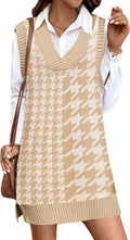 Womens Tank Sweater Dress Knitted Vest 2025 - Casual Layering