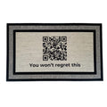 Rick Roll Door Mat | Funny Welcome Mat for Outside - Durable Humor