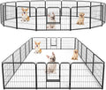 Durable Iron Dog Playpen for Indoor and Outdoor Environments