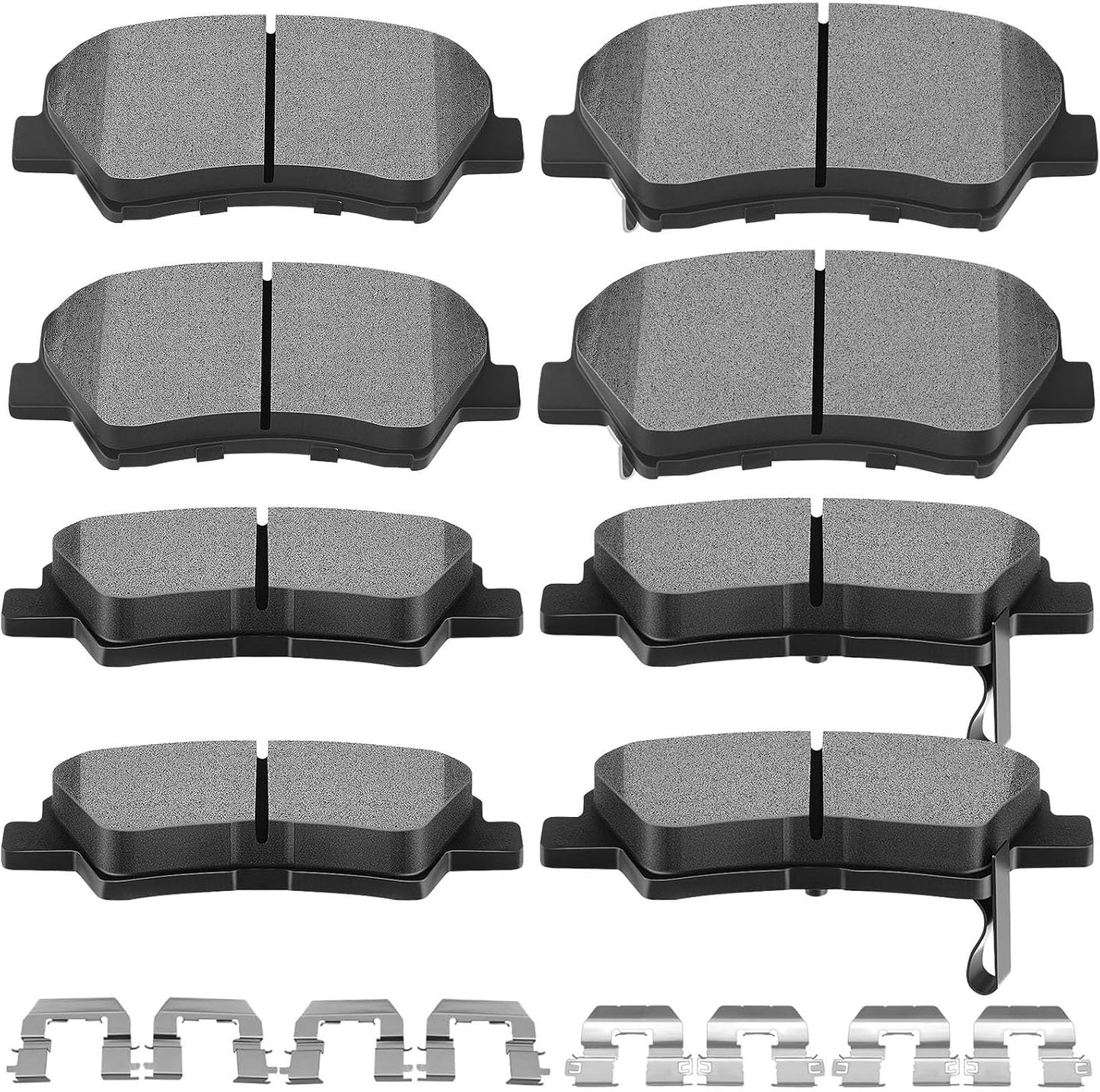 SCITOO D1595 D1544 Brake Pads for Hyundai Elantra & Veloster