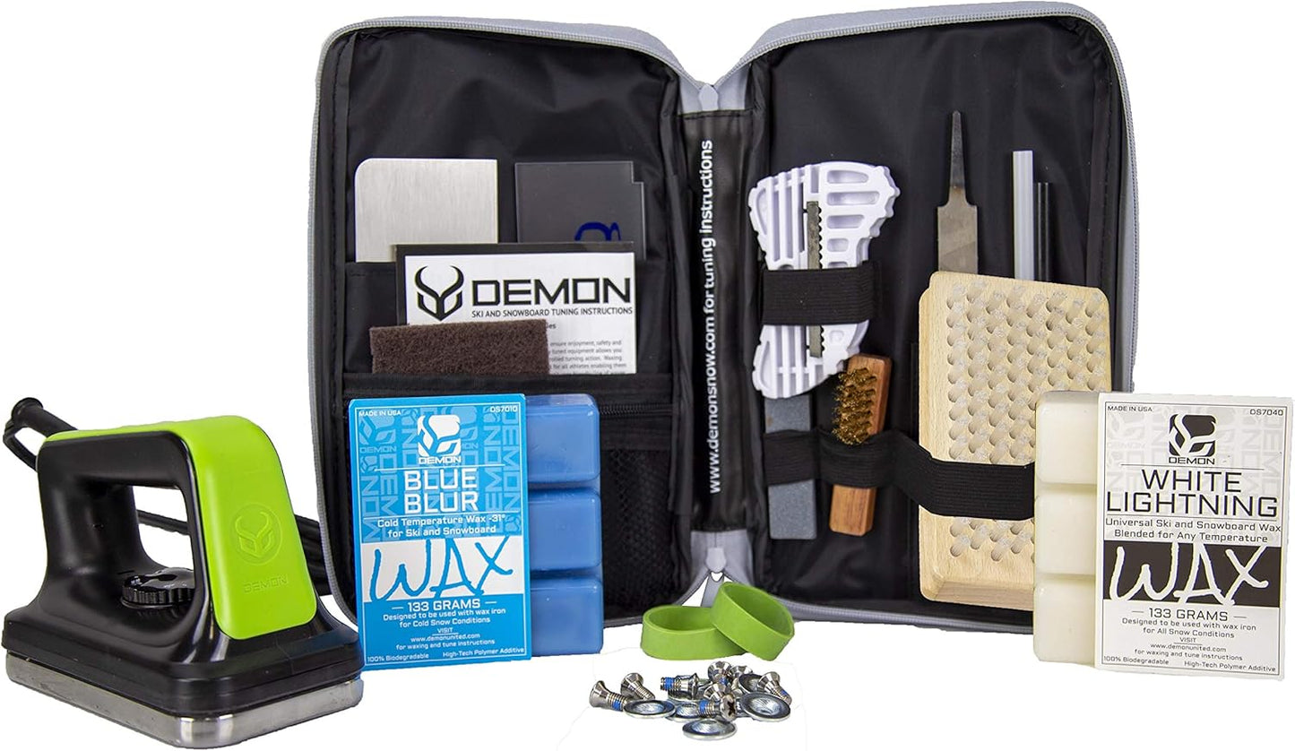 Demon Mechanic Plus Ski & Snowboard Tune-Up Kit