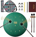 Steel Tongue Drum 12 in 13 Notes C Key - Meditative Handpan