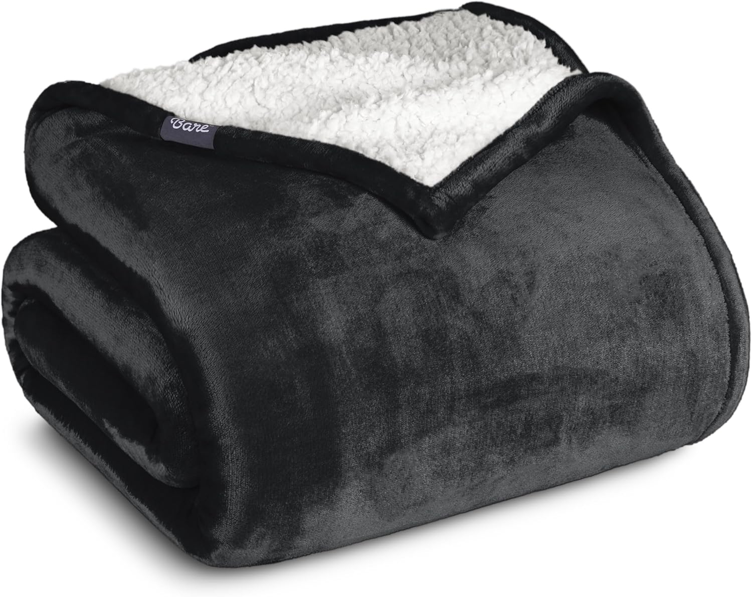 Bare Home Sherpa Fleece Blanket for Full and Queen Beds