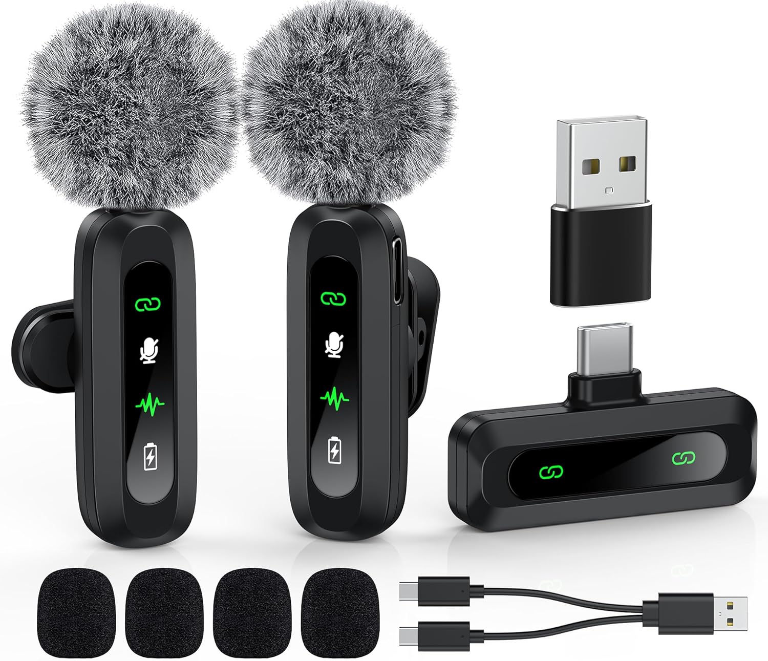 Wireless Mini Type-C Lavalier Mic - GoorDik