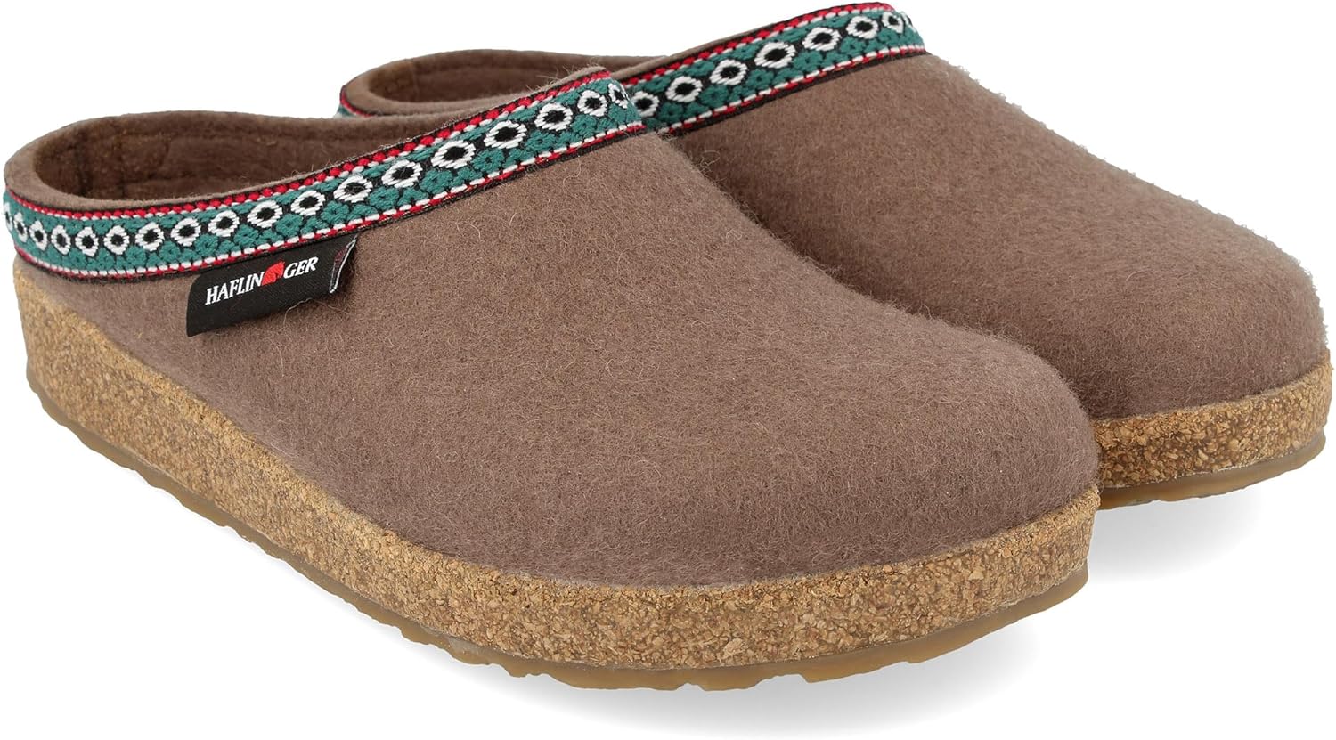 HAFLINGER GZ Felt Clogs Mules Shoes for Unisex Comfort