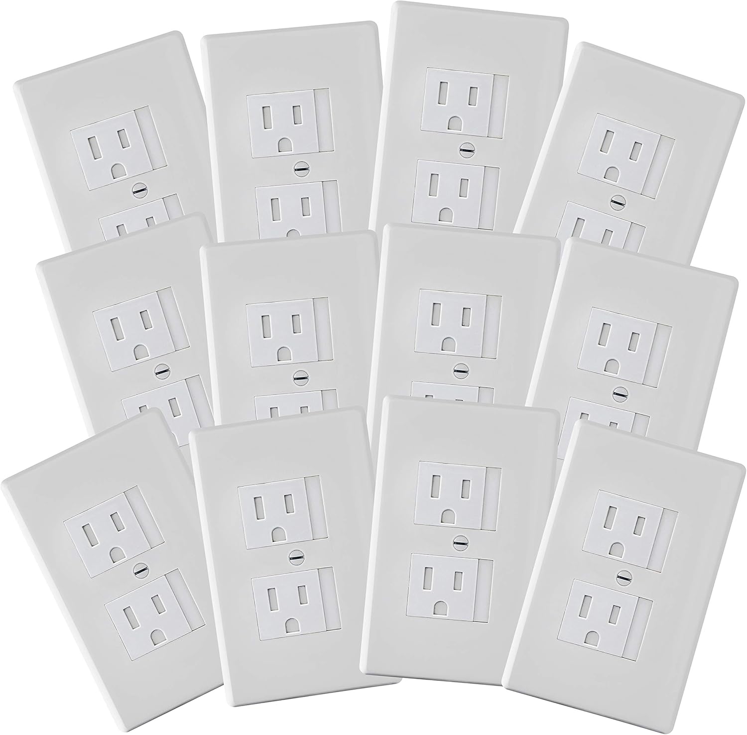 Safety Innovations Self-Closing Babyproof Outlet Covers for Kids