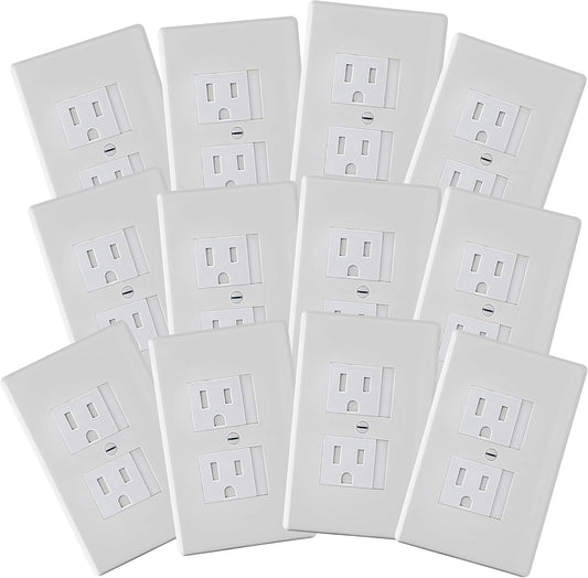 Safety Innovations Self-Closing Babyproof Outlet Covers for Kids