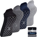 Unenow Non Slip Grip Socks with Cushion for Yoga Pilates - Secure
