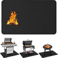60 x 40 in Under Grill Mat for Outdoor Grills - Deck & Patio Protector