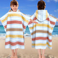 VOOVA & MOVAS Kids Hooded Poncho Towels for Beach and Pool
