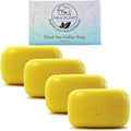 Natural Elephant Dead Sea Sulfur Soap 4.4 oz (4 Pack) - Gentle Acne
