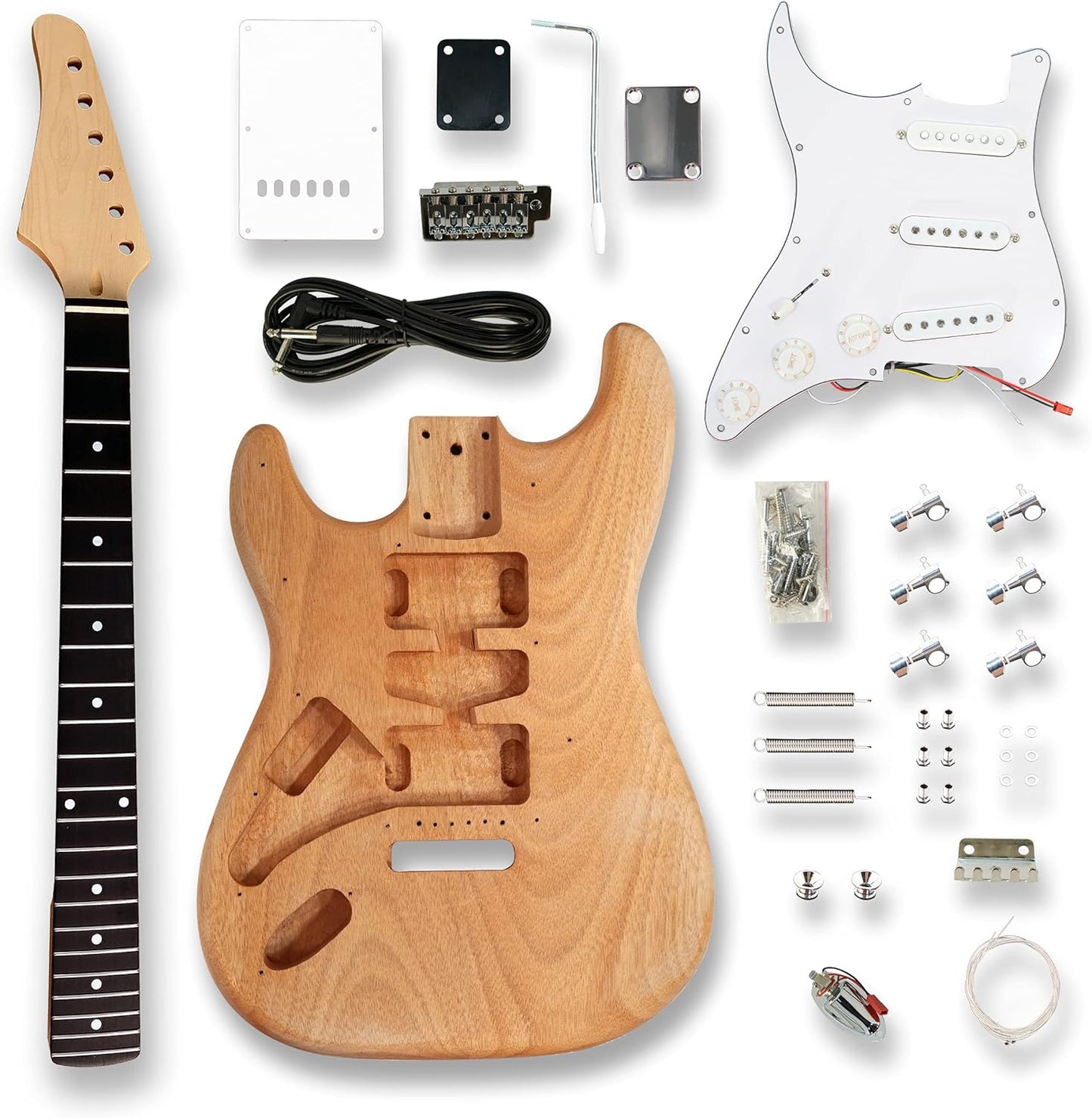 BexGears DIY Left-handed Electric Guitar Kits for Music Lovers