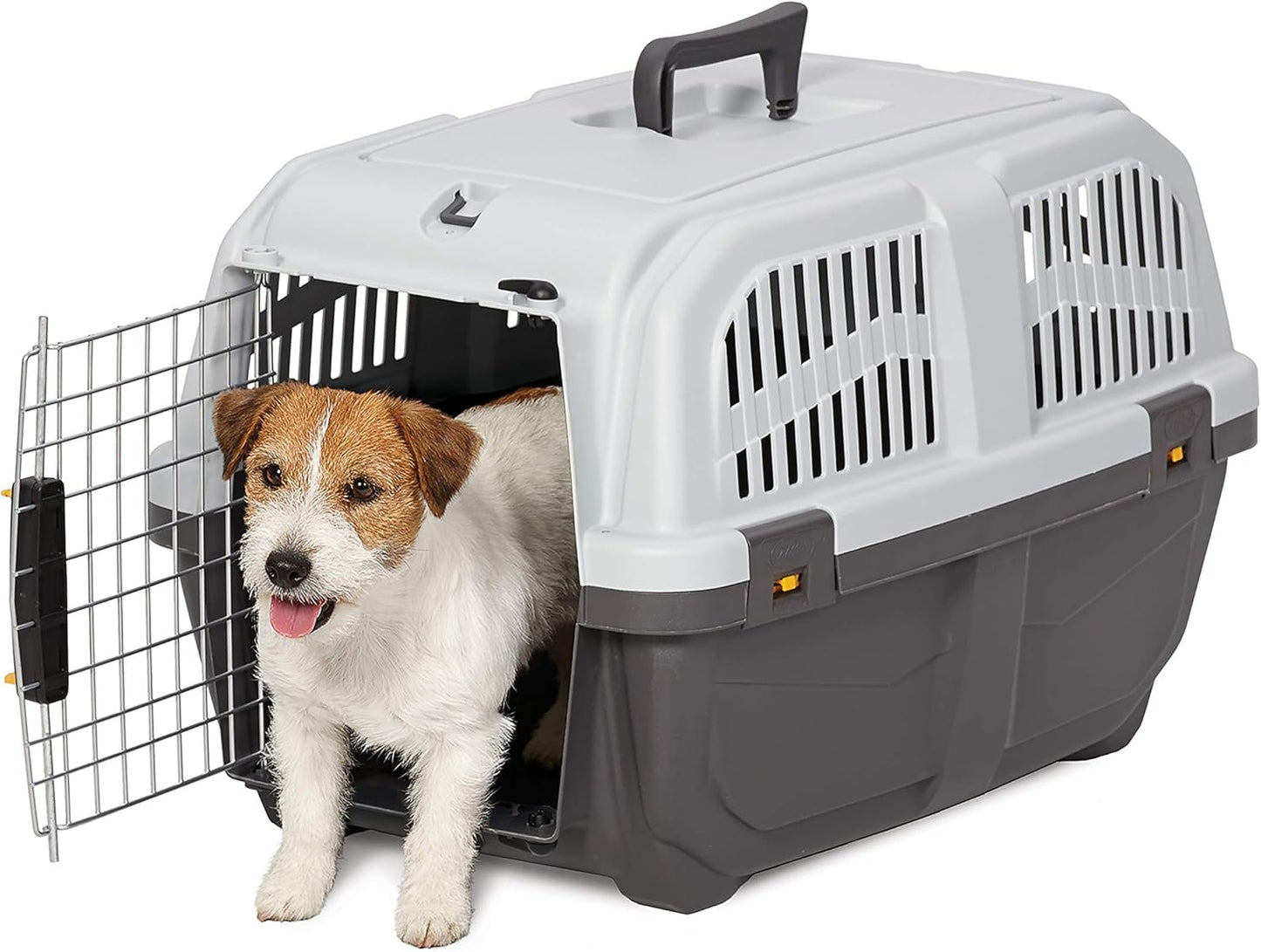 MidWest Skudo Plastic Carrier for Small Dogs and Cats, 24-Inch
