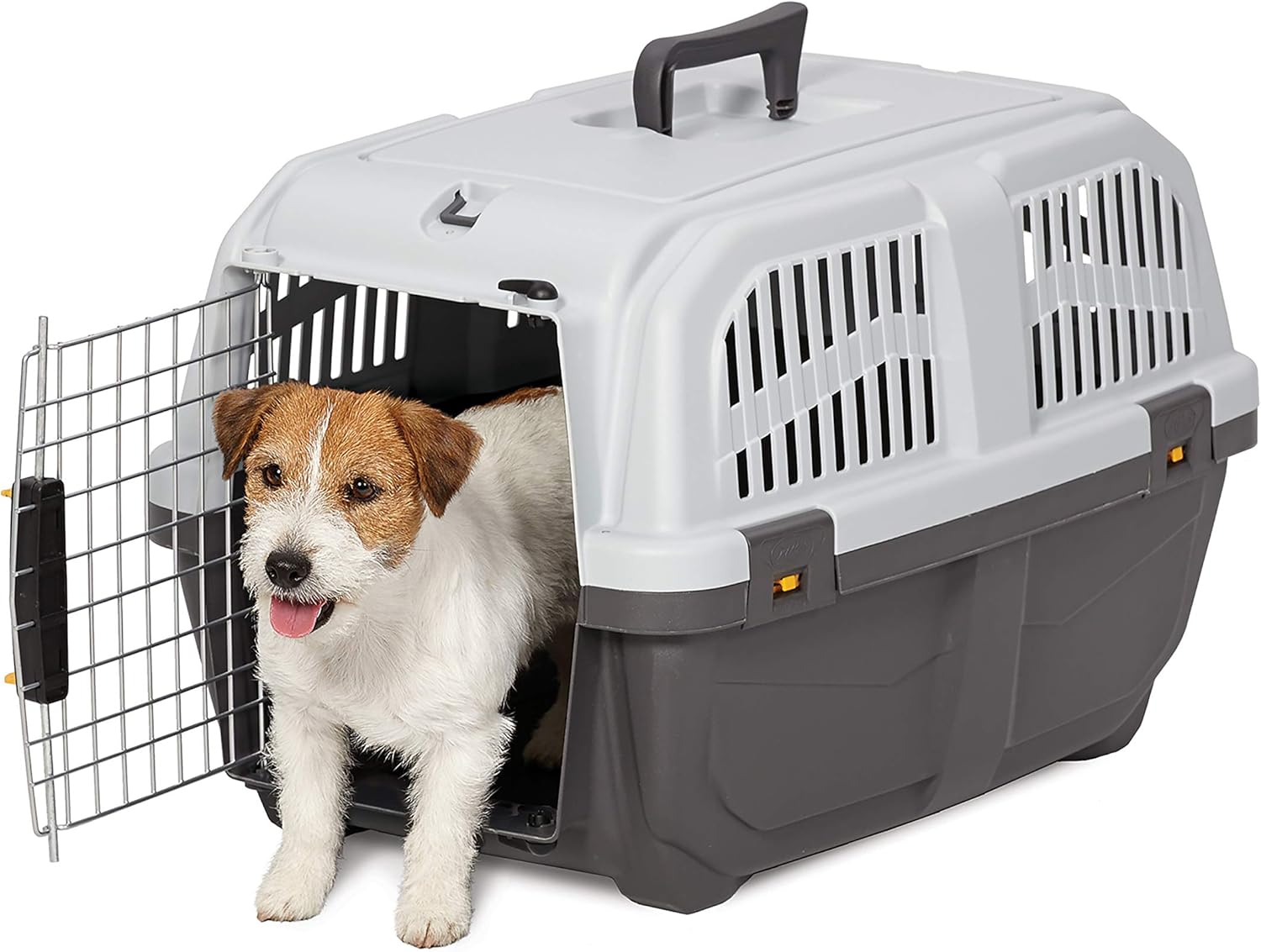 MidWest Skudo Plastic Carrier for Small Dogs and Cats, 24-Inch