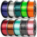 IEMAI Clear PETG Filament 1.75mm Bundle 10kg - Multicolor Crystal Set