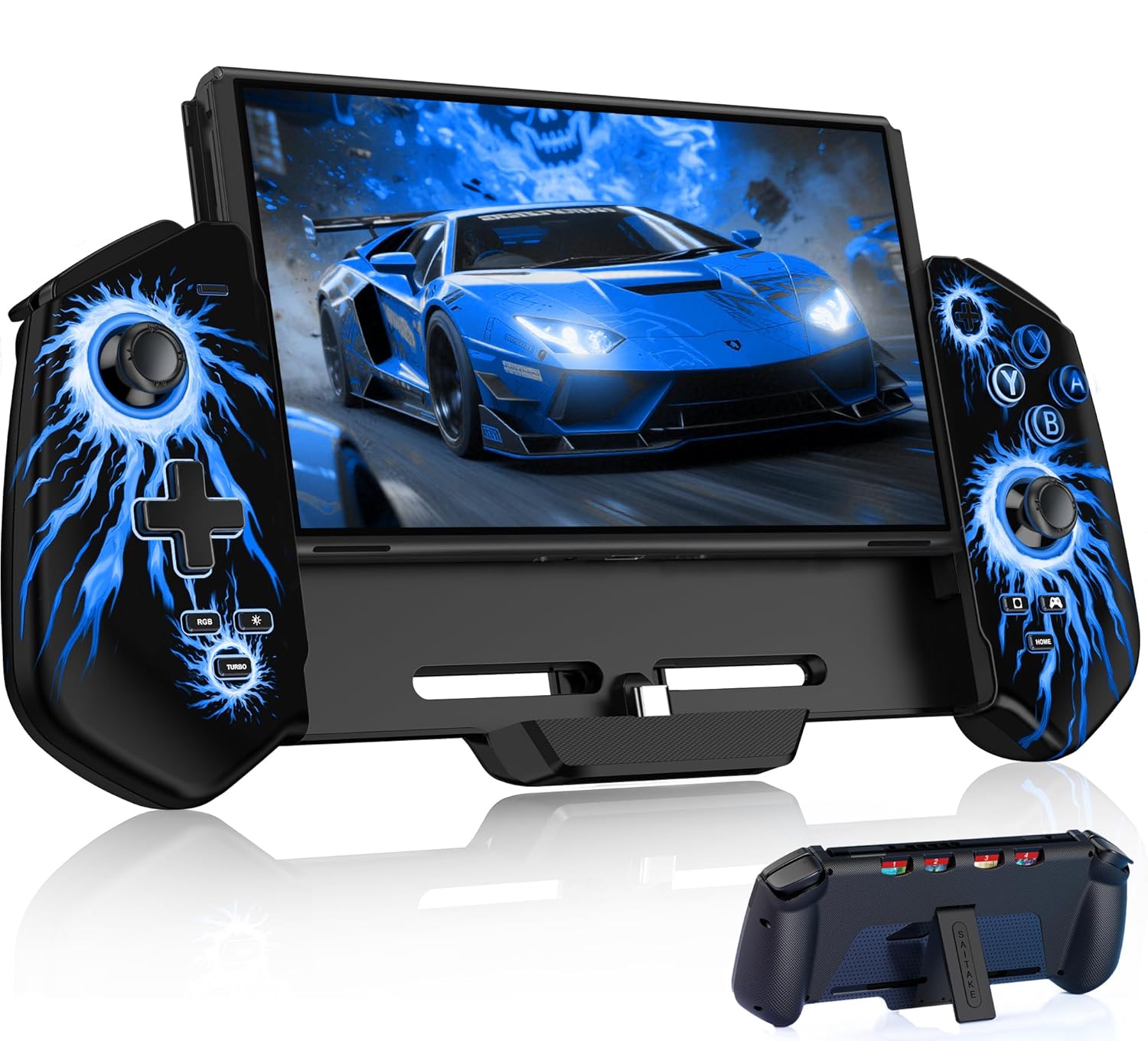AXYBCOOL Joypad Controller for Nintendo Switch with Turbo Features
