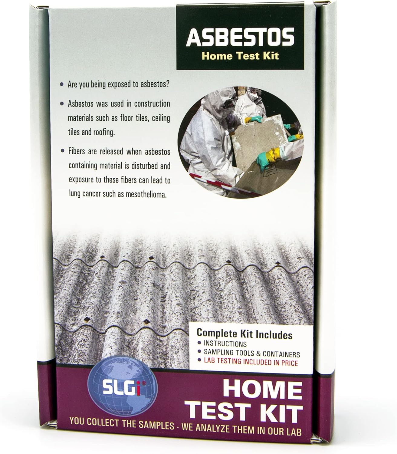 Asbestos Test Kit for Accurate PLM Analysis by Schneider Labs