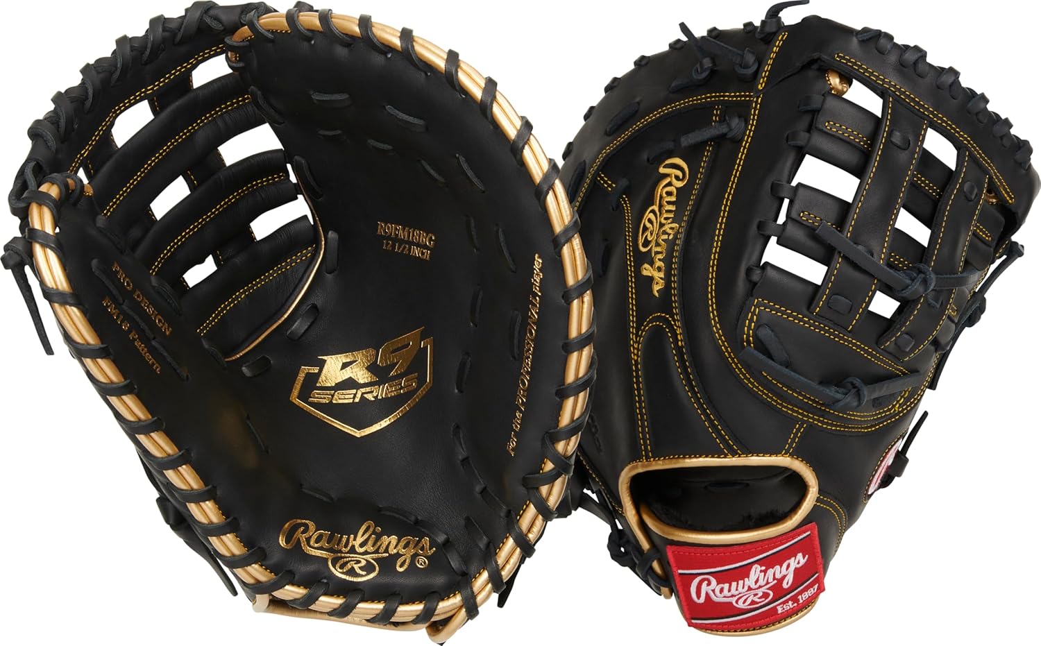 Rawlings R9 Series Baseball Glove for Youth Players Ages 8-14