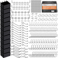 Pegboard Accessories Organizer Kit 278PCS - Complete Hook & Bin Set